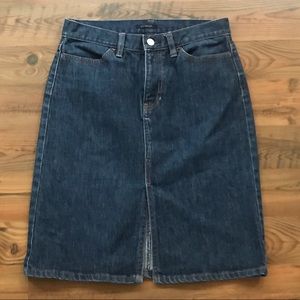 Gap Jean Skirt Sz 4 Retro